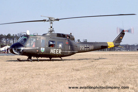 German Army HFTR20 Bell/Dornier UH-1D Iroquois 71+08 (1986)