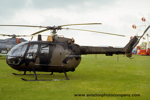 Dutch Air Force 299 Squadron Bolkow Bo105C B-37 (1986)