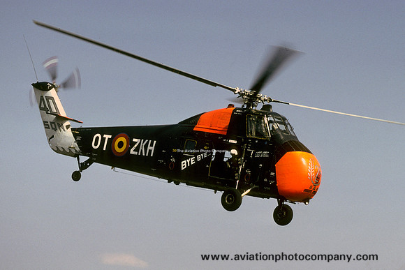 Belgian Air Force Sud Aviation/Sikorsky HSS-1 B-8/OT-ZKH (1986)