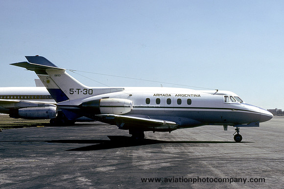 Argentinian Navy Hawker Siddeley HS.125-400B 5-T-30