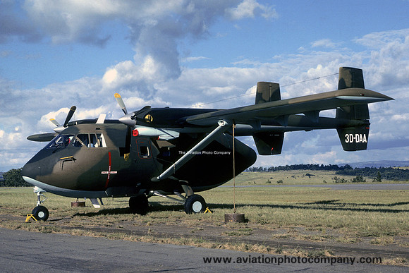 Swaziland Police IAI Arava 3D-DAA (1986)