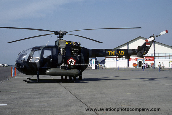 Indonesian Army Nurtanio-Bolkow 105C HS-7051 (1986)