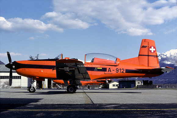 Swiss Air Force Pilatus PC-7 A-912 (1986)