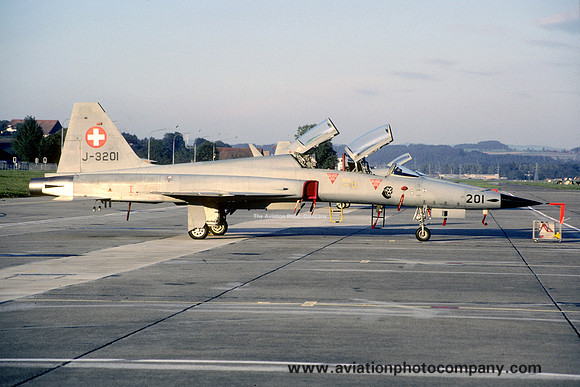 Swiss Air Force Northrop F-5F Tiger J-3201 (1985)