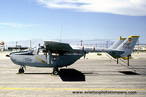 USAF 602 TACW 23 TASS Cessna O-2A Skymaster 69-7650 (1979)