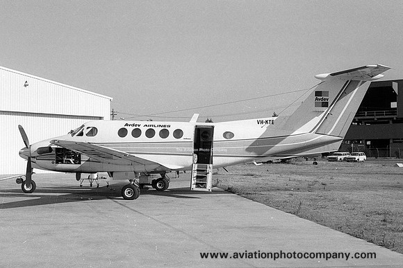 Avdev Airlines Davey Beech 200 King Air VH-KTE (1983)