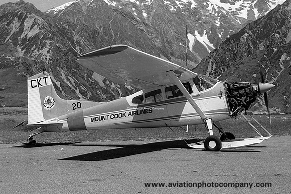 Mount Cook Airlines Cessna 185 ZK-CKT