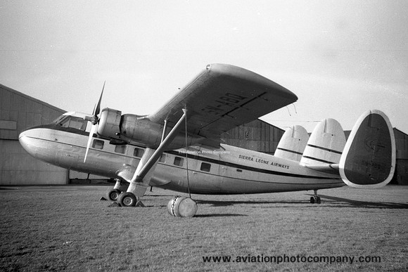 Sierra Leone Airways SAL Twin Pioneer 5N-ABQ (1962)