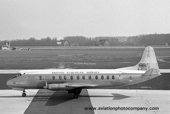 British European Airways Vickers Viscount G-AOYN (1960)