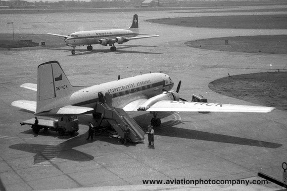 CSA Avia Av-14 OK-MCK at London Heathrow (1959)