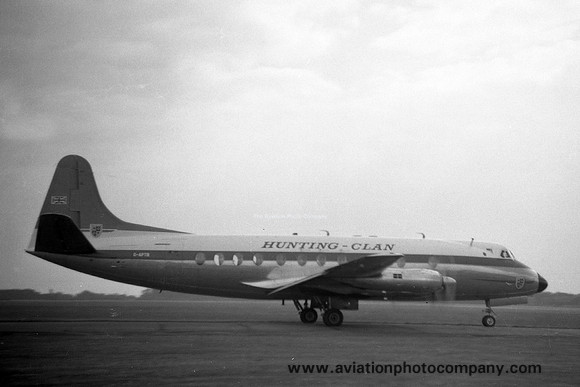 Hunting Clan Vickers Viscount G-APTB (1959)