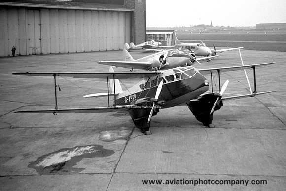 De Havilland Dragon Rapide G-AHKB (1957)