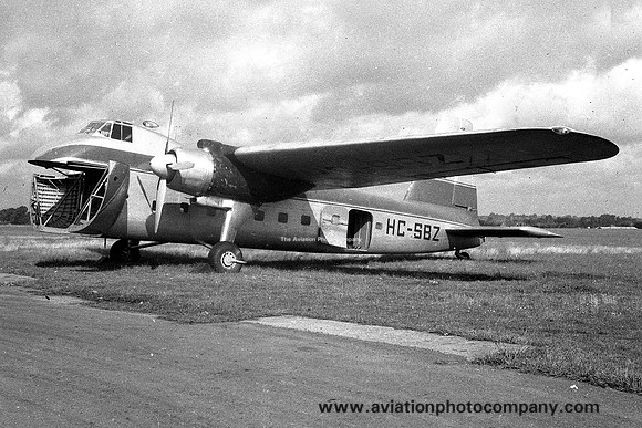 Shell Oil Ecuador Bristol 170 Freighter Mk 21E HC-SBZ