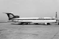 BEA British European Airways Hawker Siddeley HS121 Trident 1C G-ARPZ at Malta Luqa IAP