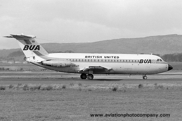 BUA British United Airways BAC 111-201 G-ASJH
