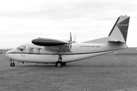 The Nuclear Power Group Piaggio P-166 G-APYP at Newcastle Woolsington (1961)