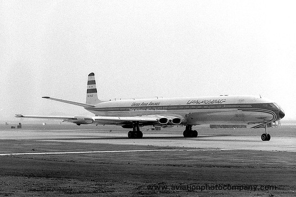 United Arab Airlines De Havilland DH.106 Comet 4C SU-ALC (1961)