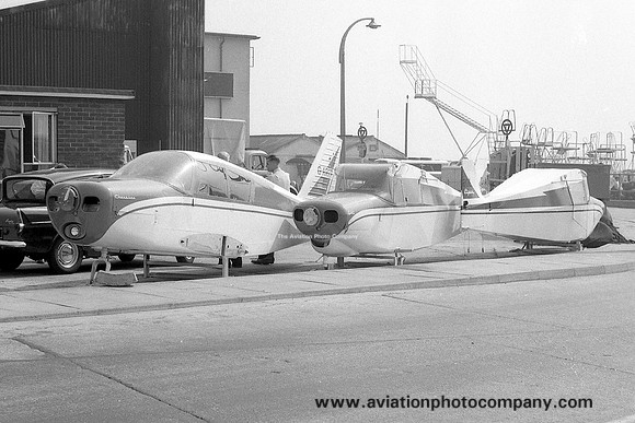 Piper PA-28-160 Cherokee G-ARRP at London Heathrow (1961)