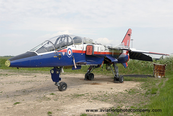 ETPS Sepecat Jaguar T.2 XX145 at RAF Cranwell (2010)