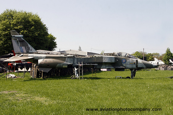 RAF Sepecat Jaguar GR.1 XX121 at Charlwood (2010)