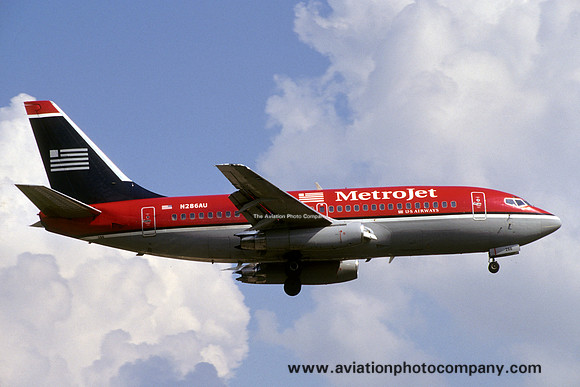 US Airways Metrojet Boeing 737-200 N286AU (1998)
