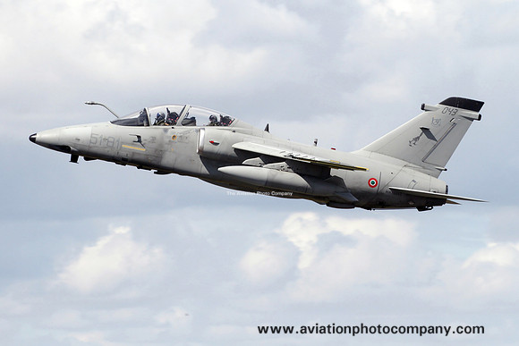 Italian Air Force 51 Stormo Aeritalia AMX-T MM55043/51-81 at RIAT Fairford (2023)