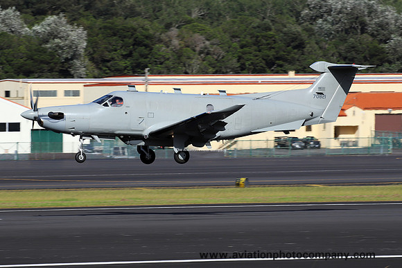 USAF Pilatus U-28A Draco 07-0821 at Lajes (2023)