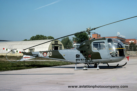 Italian Air Force Agusta-Bell 47J MM80208/SE-40 (1992)