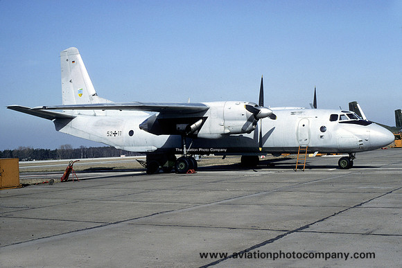 German Air Force LTG65 Antonov An-26 52+11 (1992)