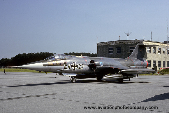 German Air Force JBG34 Lockheed F-104G Starfighter 24+27 (1984)