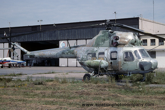 Slovak Air Force Mil Mi-2 7738 at Kosice (2001)