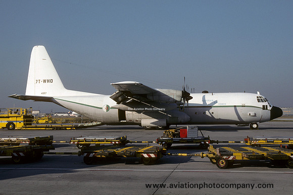 Algerian Air Force Lockheed C-130H-30 Hercules 4897/7T-WHO at Rhein Main AB (2001)