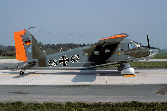German Air Force WS10 Dornier Do28D 58+67 (1980)
