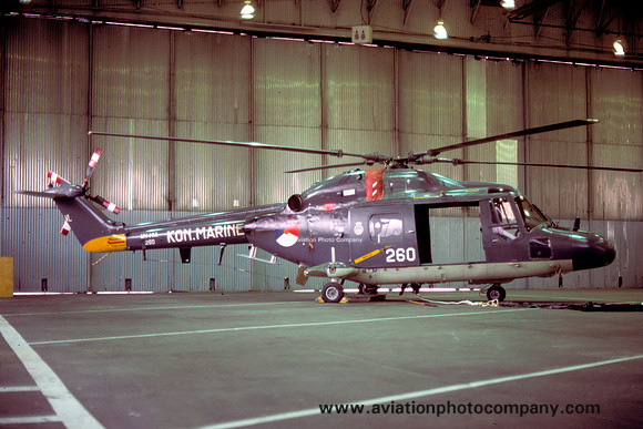 Dutch Navy 700 Squadron Westland UH-14A Lynx 260/VL (1977)