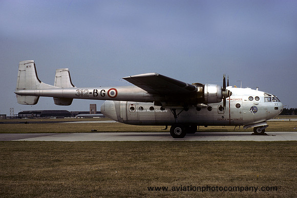 French Air Force GI312 Nord Noratlas 77/312-BG (1976)