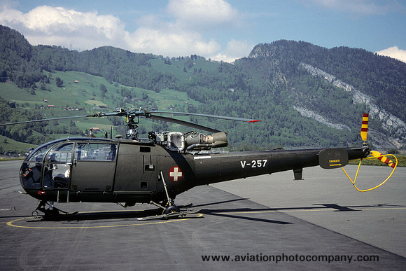 Swiss Air Force Sud Alouette III V-257 (2002)