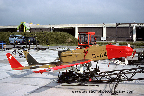 Swiss Air Force ADS-95 Drone D-114 (2002)