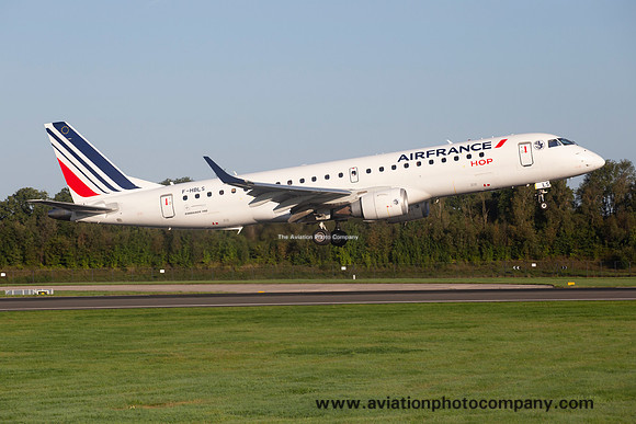 Air France/Hop Embraer ERJ-190ST F-HBLS at Manchester IAP (2023)