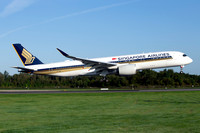 Singapore Airlines Airbus A350-941 9V-SMZ at Manchester IAP (2023)