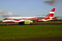 Air Baltic Airbus A220-300 YL-ABN at Manchester IAP (2023)