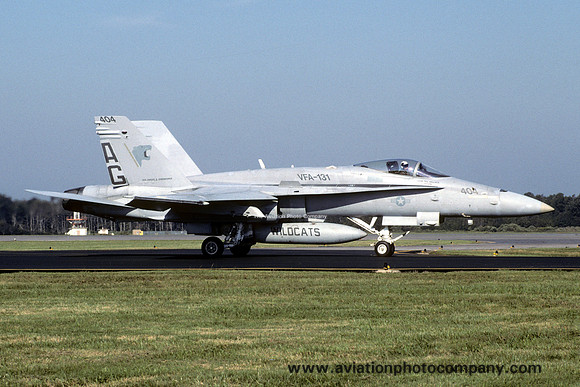 US Navy VFA-131 McDonnell Douglas F/A-18C Hornet 164204/AG-404 (2000)