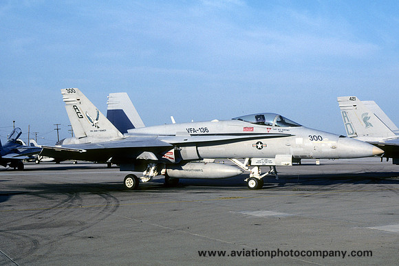 US Navy VFA-136 McDonnell Douglas F/A-18C Hornet 164221/AG-300 (2000)