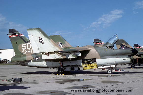 USAF South Dakota ANG 175 TFS LTV A-7D Corsair 72-0241/SD (1980)