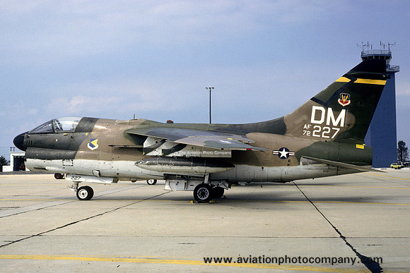 USAF 355 TFW LTV A-7D Corsair 72-0227/DM (1978)