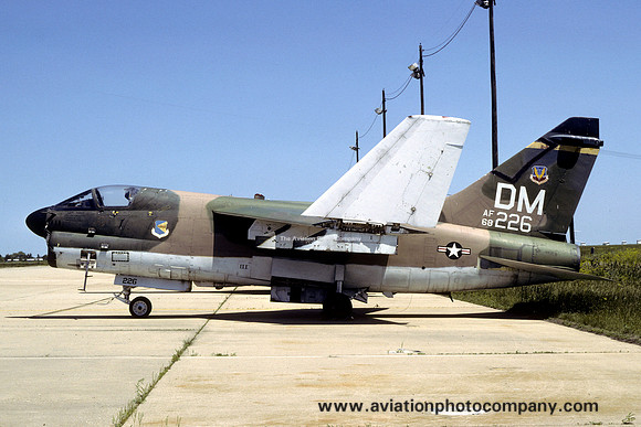 USAF LTV A-7D Corsair 68-8226/DM at TTC Chanute (1980)
