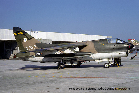 USAF Pennsylvania ANG 146 TFS LTF A-7D Corsair 72-0232 (1979)