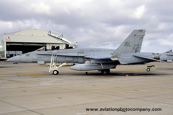 US Marines VMFA(AW)-225 McDonnell Douglas F/A-18D Hornet 165527/CE-08 (1999)