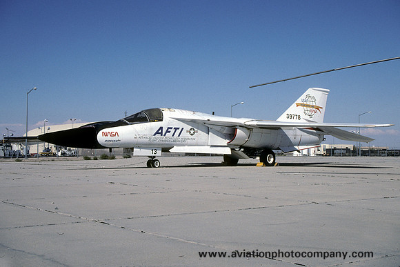 USAF/NASA GD NF-111A Aardvark AFTI 63-9778 displayed at Edwards AFB (2000)