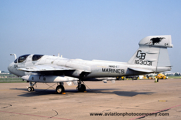 US Marines VMAQ-1 Grumman EA-6B Prowler 163031/CB-04 (1994)