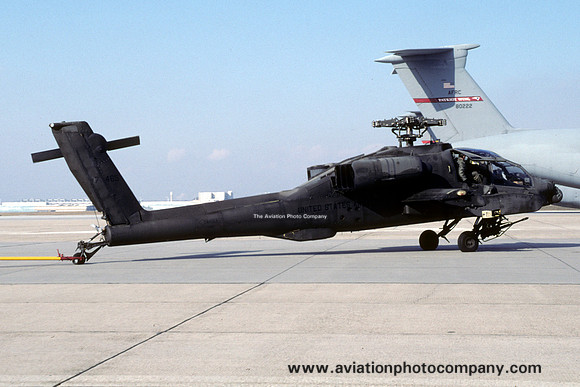 US Army Hughes AH-64A Apache 87-0465 at Rhein Main AB (2000)
